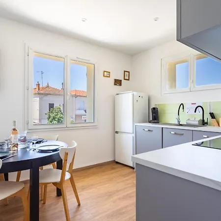 Splendid Air-conditioned 1 Bedroom With Balcony - Dodo Et Tartine Hyères